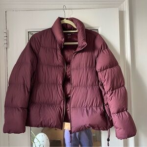 Uniqlo Ultra Light Down Puffer Jacket Magenta Pink Sz. XS